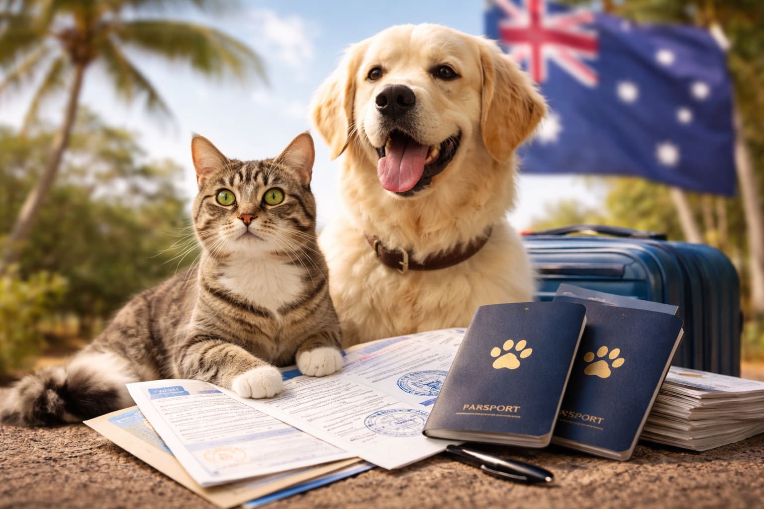 pet shipping from Australia to USA