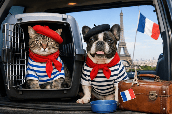 Pet shipping from Canada to France
