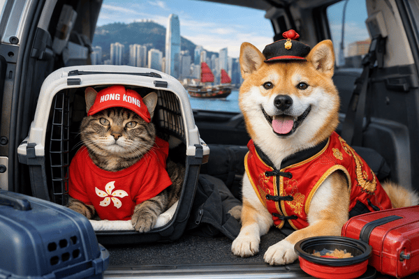 Pet shipping from Canada to Hong Kong
