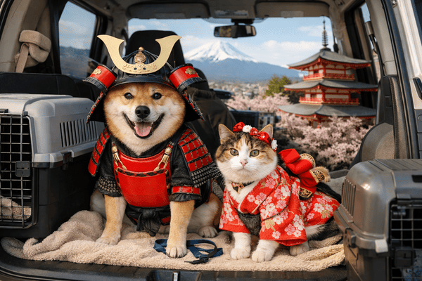 Pet shipping from Canada to Japan