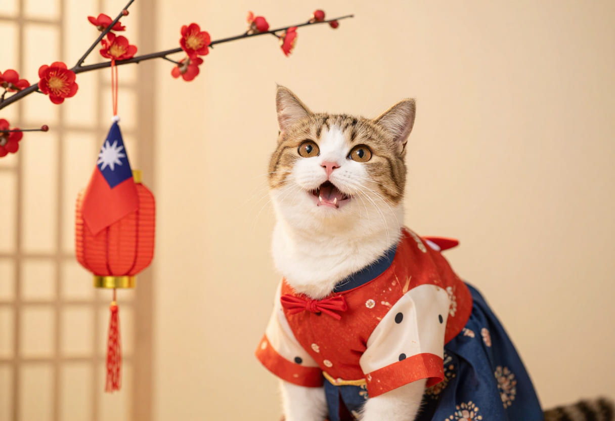 Cat ready for a Canada to Taiwan pet move